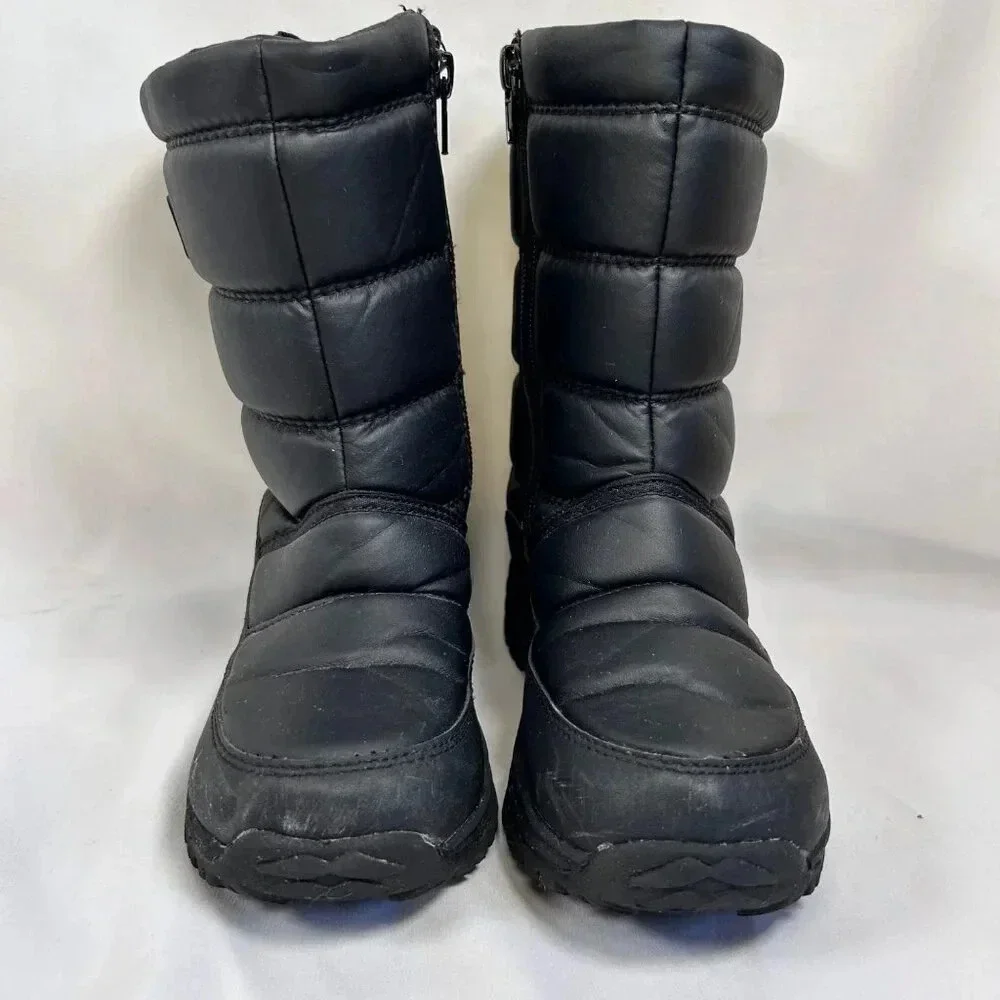 Magellan Outdoors Youth Size 1 Kids Snowboots Black Insulated Outdoors